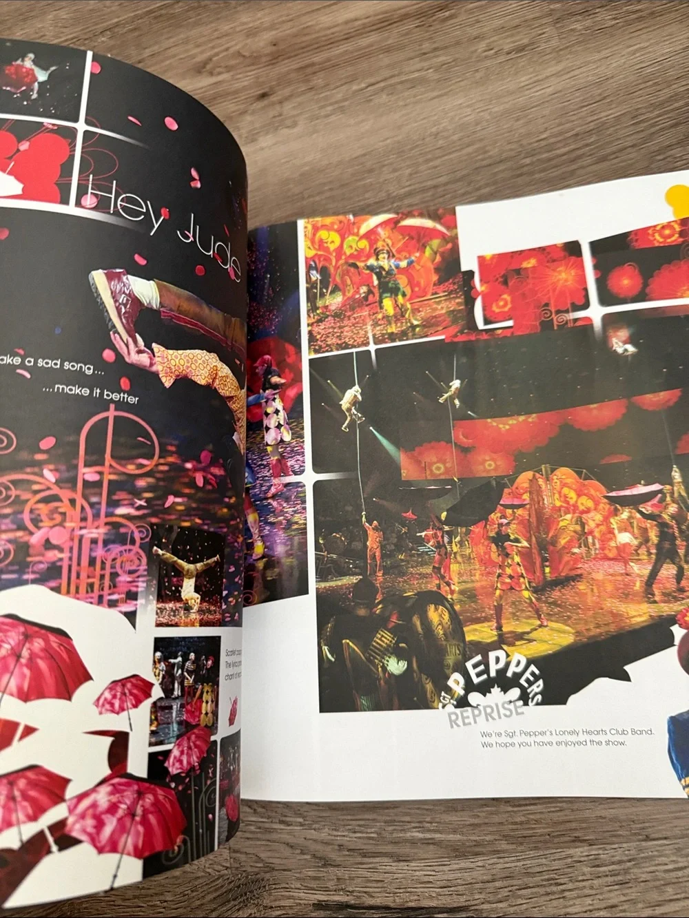 The Beatles LOVE Cirque du Soleil 2006 Souvenir Program Book The Mirage